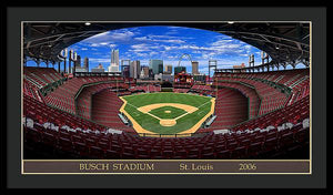 Busch Stadium 2006 - Framed Print