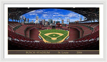 Load image into Gallery viewer, Busch Stadium 2006 - Framed Print
