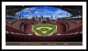 Busch Stadium 2006 - Framed Print