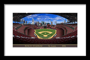 Busch Stadium 2006 - Framed Print