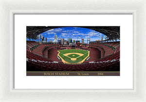 Busch Stadium 2006 - Framed Print