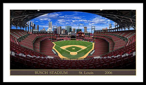 Busch Stadium 2006 - Framed Print