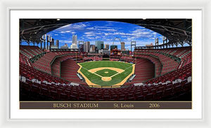 Busch Stadium 2006 - Framed Print