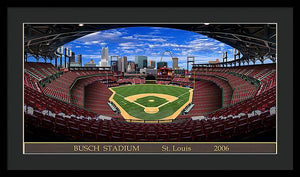 Busch Stadium 2006 - Framed Print