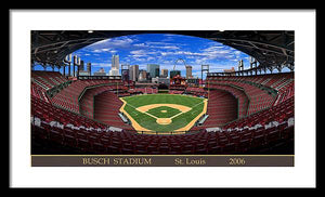 Busch Stadium 2006 - Framed Print