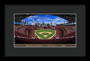 Busch Stadium 2006 - Framed Print