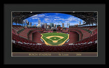 Load image into Gallery viewer, Busch Stadium 2006 - Framed Print
