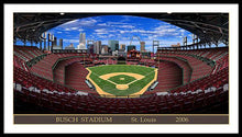 Load image into Gallery viewer, Busch Stadium 2006 - Framed Print
