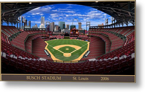 Busch Stadium 2006 - Metal Print