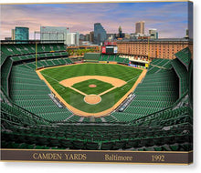 Load image into Gallery viewer, Camden Yards 1992 - Canvas Print
