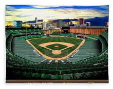 Load image into Gallery viewer, Camden Yards 1992 - Blanket
