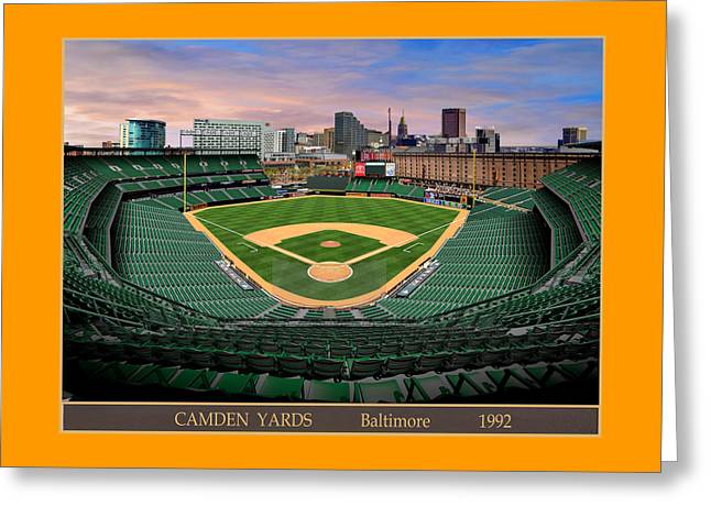 Camden Yards 1992 - Greeting Card