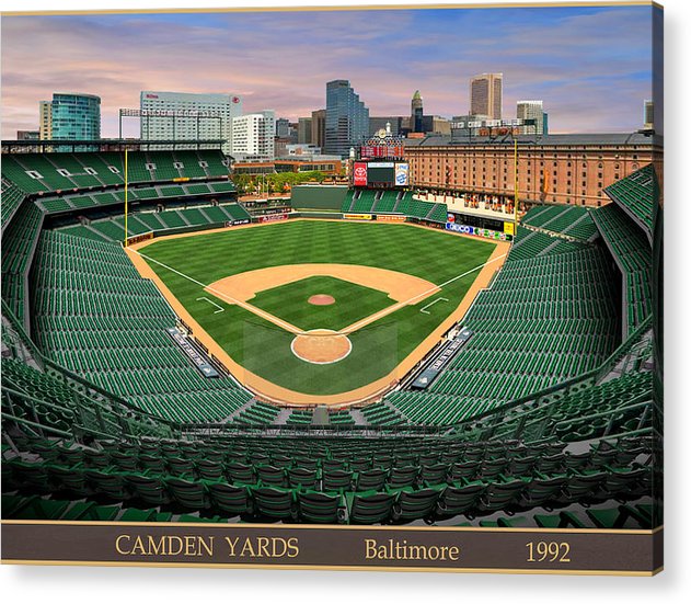 Camden Yards 1992 - Acrylic Print