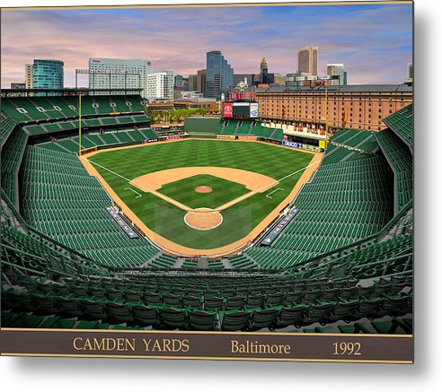 Camden Yards 1992 - Metal Print