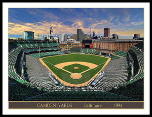 Camden Yards 1994 - Framed Print