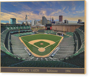 Camden Yards 1994 - Wood Print