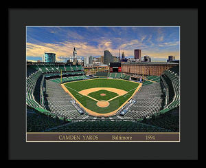 Camden Yards 1994 - Framed Print