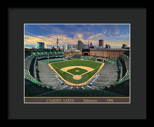 Camden Yards 1994 - Framed Print