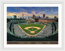 Load image into Gallery viewer, Camden Yards 1994 - Framed Print
