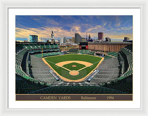 Camden Yards 1994 - Framed Print