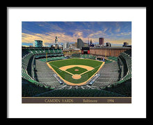 Load image into Gallery viewer, Camden Yards 1994 - Framed Print
