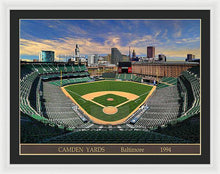 Load image into Gallery viewer, Camden Yards 1994 - Framed Print
