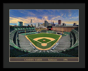 Camden Yards 1994 - Framed Print