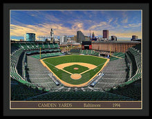 Load image into Gallery viewer, Camden Yards 1994 - Framed Print
