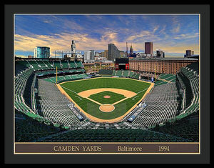 Camden Yards 1994 - Framed Print