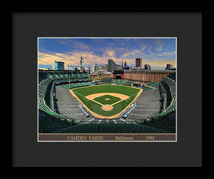 Camden Yards 1994 - Framed Print