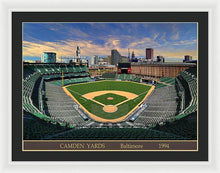 Load image into Gallery viewer, Camden Yards 1994 - Framed Print
