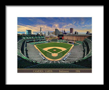 Load image into Gallery viewer, Camden Yards 1994 - Framed Print
