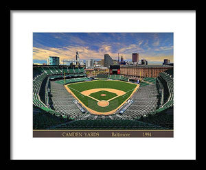 Camden Yards 1994 - Framed Print