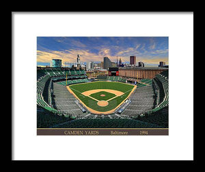 Camden Yards 1994 - Framed Print