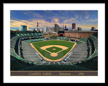 Load image into Gallery viewer, Camden Yards 1994 - Framed Print
