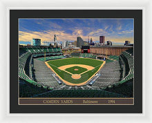 Load image into Gallery viewer, Camden Yards 1994 - Framed Print
