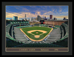 Camden Yards 1994 - Framed Print