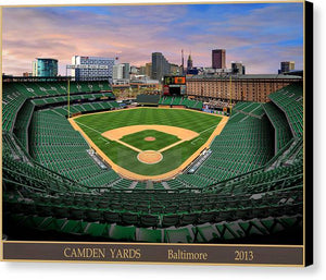 Camden Yards 2013 - Canvas Print