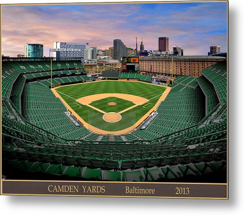 Camden Yards 2013 - Metal Print