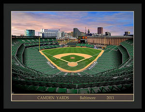 Camden Yards 2013 - Framed Print