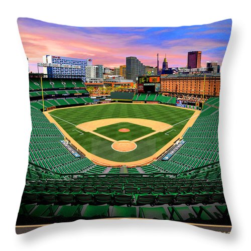 Camden Yards 2013 - Throw Pillow