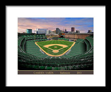 Load image into Gallery viewer, Camden Yards 2013 - Framed Print
