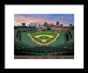 Camden Yards 2013 - Framed Print