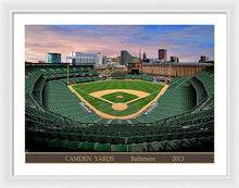 Load image into Gallery viewer, Camden Yards 2013 - Framed Print
