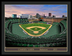 Camden Yards 2013 - Framed Print