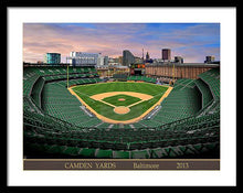 Load image into Gallery viewer, Camden Yards 2013 - Framed Print
