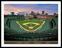 Load image into Gallery viewer, Camden Yards 2013 - Framed Print
