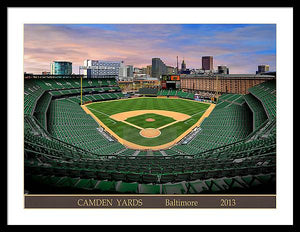 Camden Yards 2013 - Framed Print