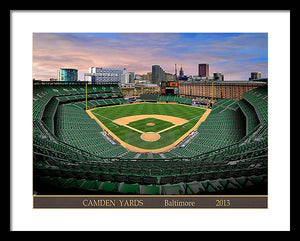 Camden Yards 2013 - Framed Print