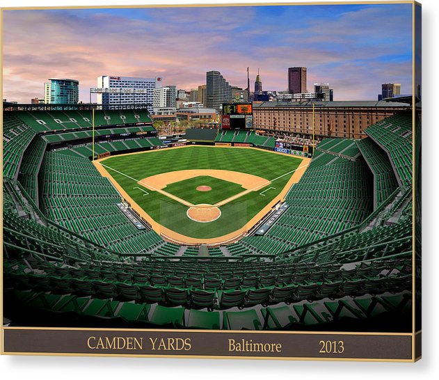 Camden Yards 2013 - Acrylic Print